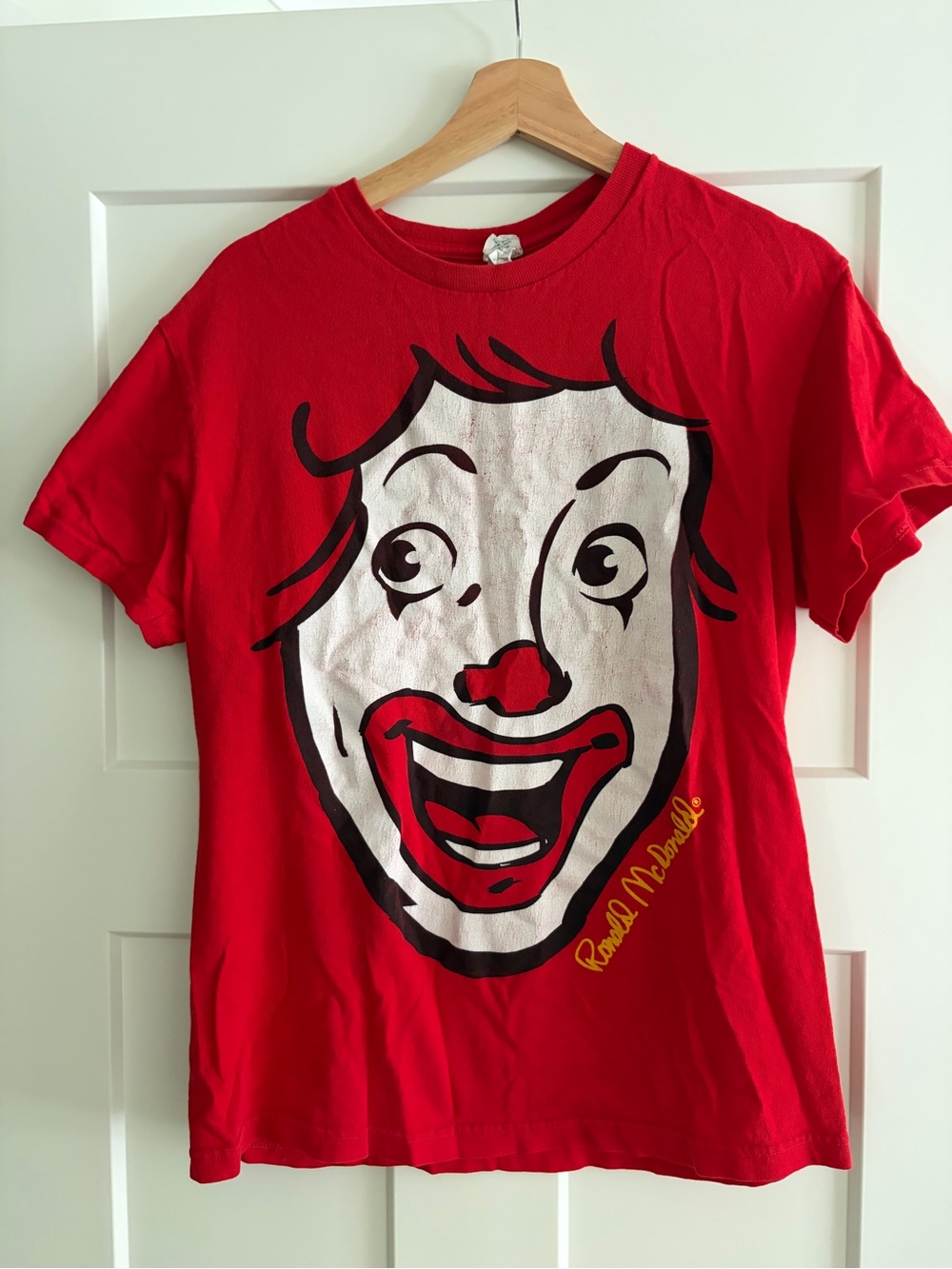 Vintage Ronald McDonald Red Graphic Tee